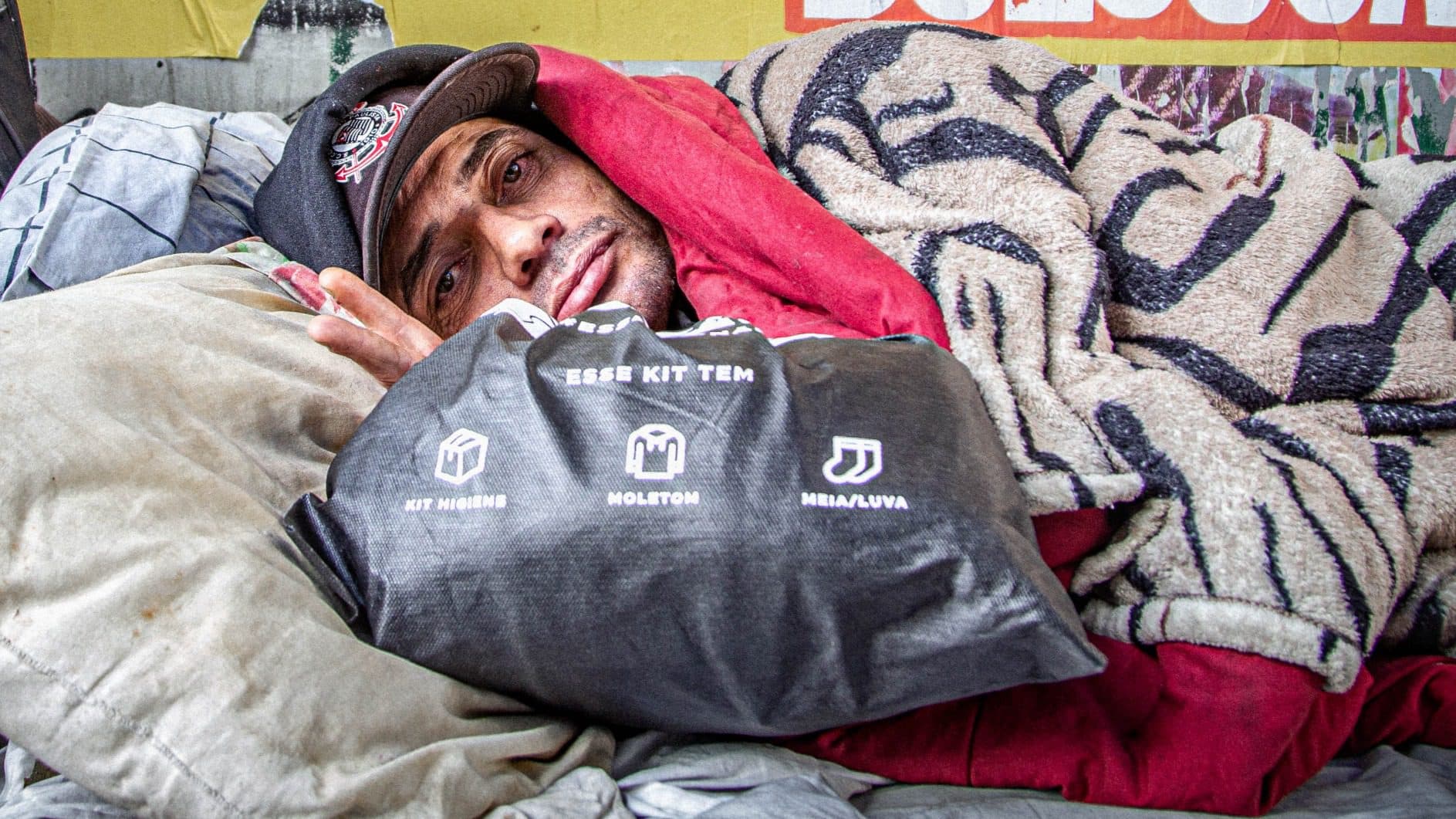 “Quando vejo alguém em uma situação pior do que a minha, se eu puder, sempre ajudo.”