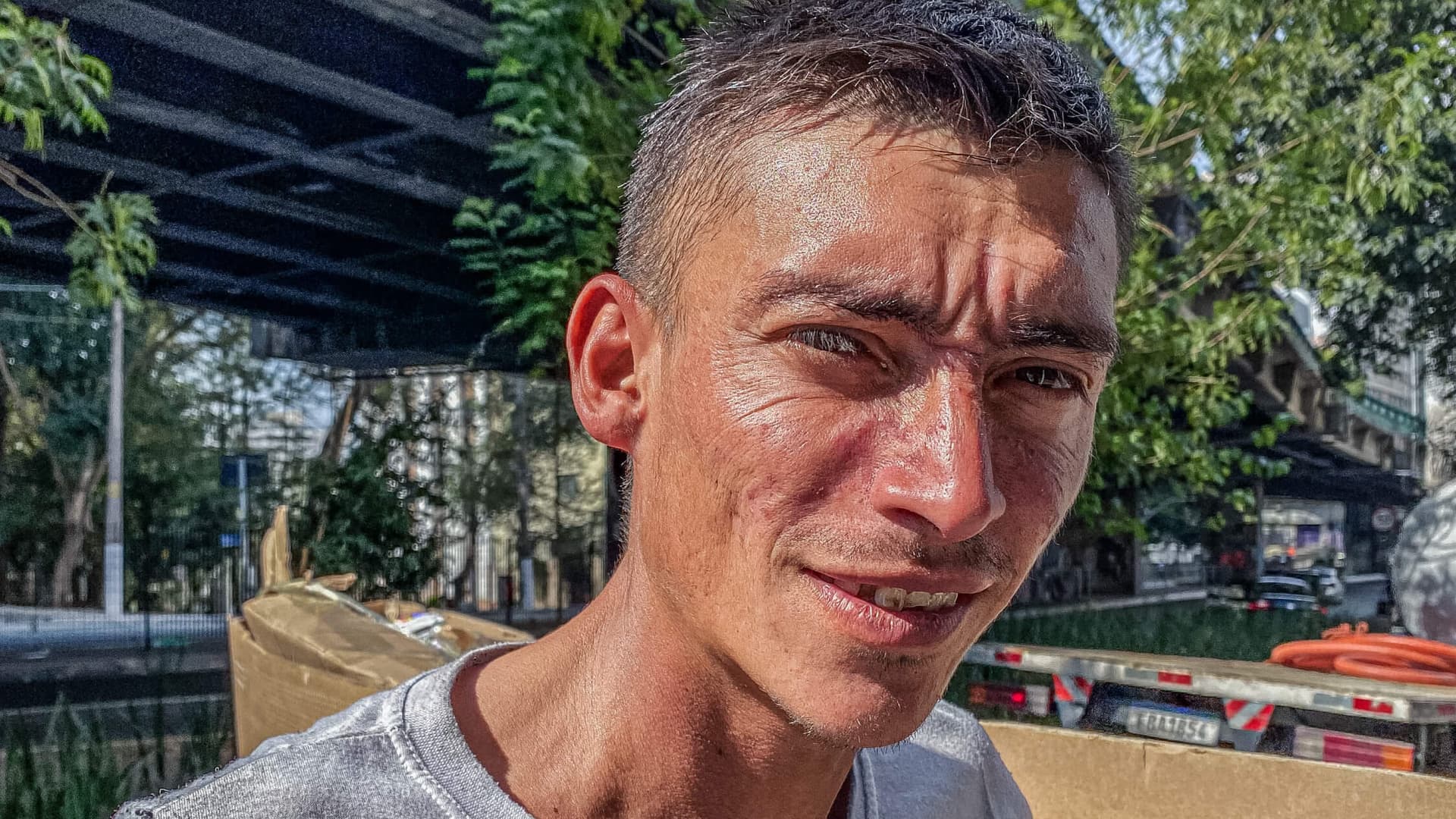 “A pior coisa que já vi no inverno? Um homem morrer ao meu lado.”